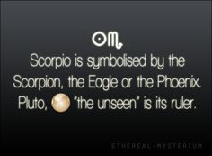 scorpio ruled by pluto